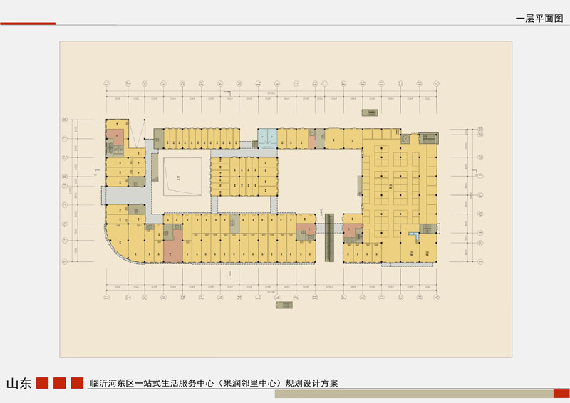 果潤鄰里中心 一層平面戶型圖