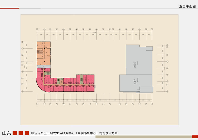 果潤鄰里中心 五層平面戶型圖