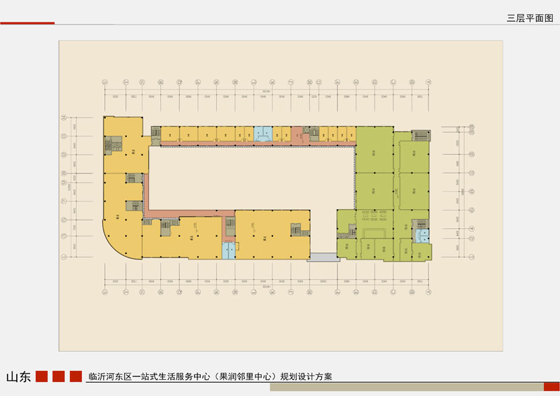 果潤鄰里中心 三層平面戶型圖